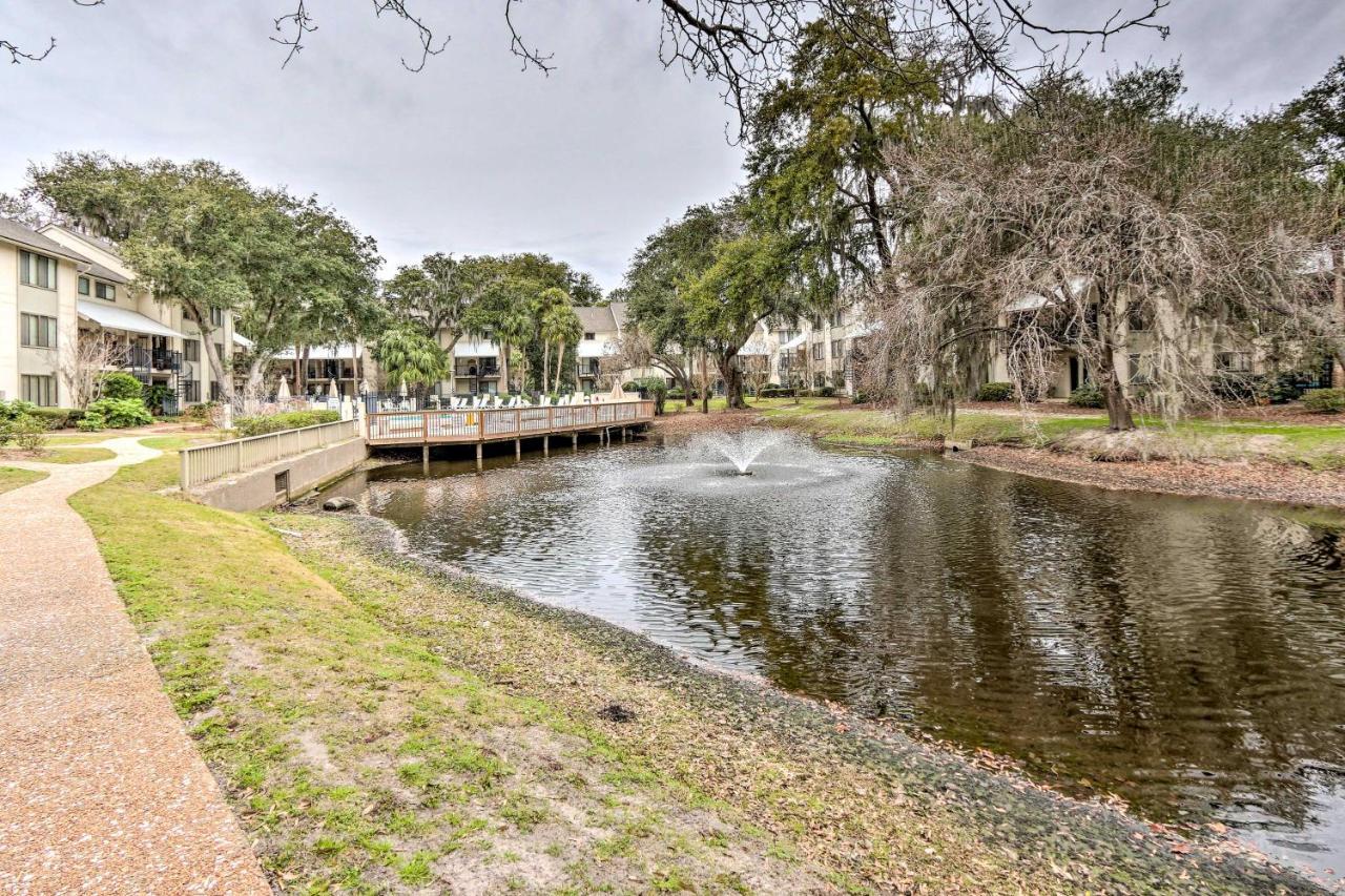 Hilton Head Island Tennis Retreat Walk To Beach! エクステリア 写真